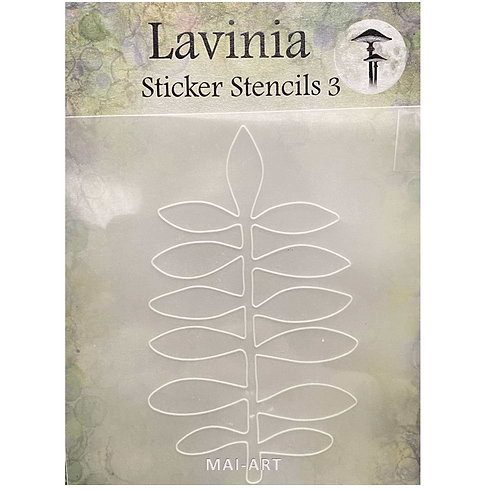שבלונה סט 4 - 3 STICKER STENCILS