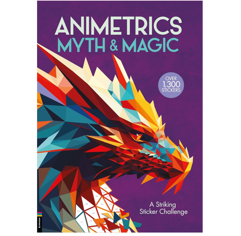 חוברת מדבקות ANIMETRICS MYTH & MAGIC