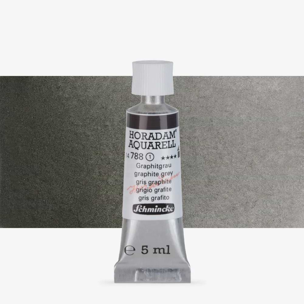 צבע מים שפורפרת 5מל HORADAM 788 Schmincke Graphite grey סדרה 1 שמינקה