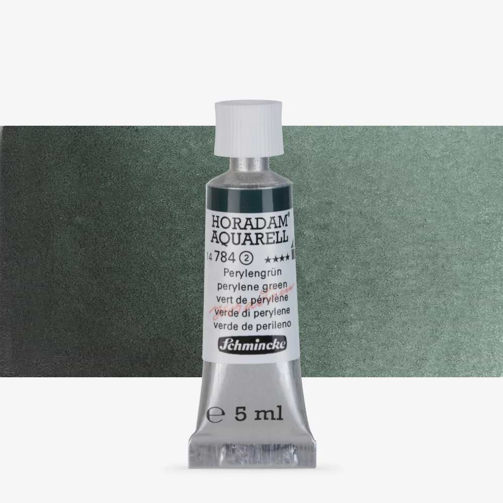 צבע מים שפורפרת 5מל HORADAM 784 Perylene green   סדרה 2 שמינקה