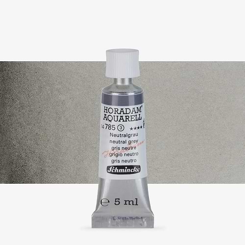 צבע מים שפורפרת 5מל HORADAM 785 Neutral grey   סדרה 3 שמינקה