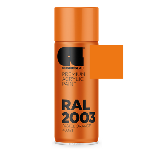 ספריי צבע מקצועי PASTEL ORANGE 2003 400ML RAL