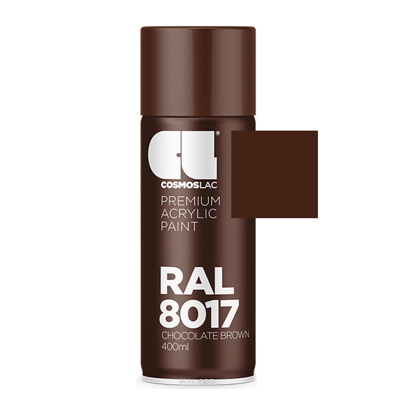 ספריי צבע מקצועי CHOCOLATE BROWN 8017 400ML RAL