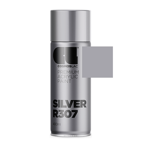 ספריי צבע מקצועי SILVER R307 400ML RAL