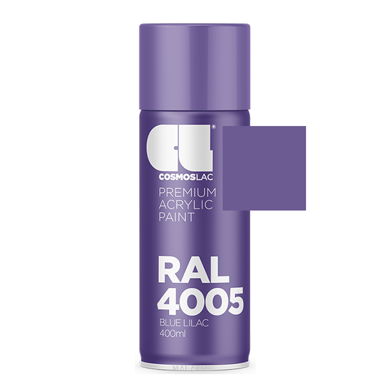 ספריי צבע מקצועי BLUE LILAC 4005 400ML RAL