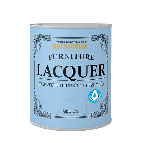 לכה מט - FURNITURE LACQUER RUST OLEUM