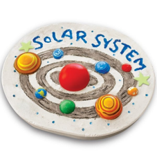 ערכה ליצירה בגבס אבן מערכת השמש MOULD & PAINT SOLAR SYSTEM STONE