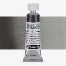 צבע מים שפורפרת 15מל HORADAM 783 Schmincke Payne‘s grey   סדרה 1 שמינקה