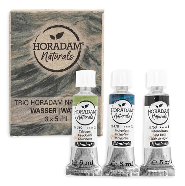 סט 3 צבעי מים הורדום טבעוני מים 5מ"ל HORADAM NATURALS WATER
