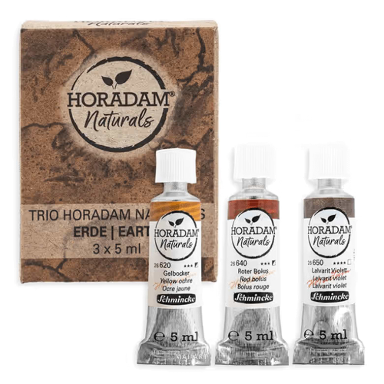 סט 3 צבעי מים הורדום טבעוני אדמה 5מ"ל HORADAM NATURALS EARTH