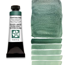 צבע מים שפופרת COBALT GREEN DEEP 15ML S2 DANIEL SMITH