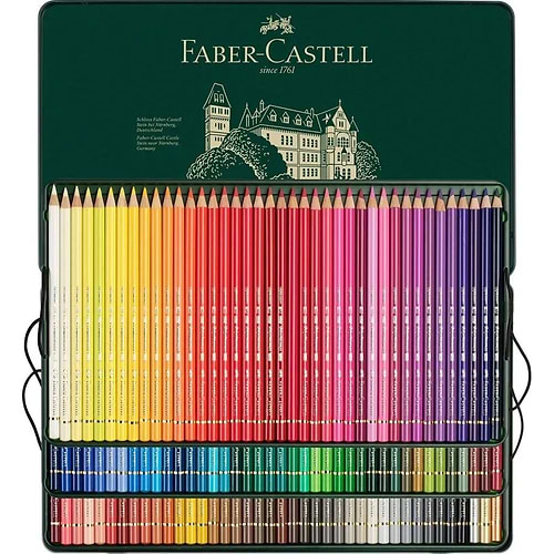 סט 120 עפרונות פוליכרומס פאבר קסטל