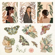 חוברת מדבקות BOHO DREAMS