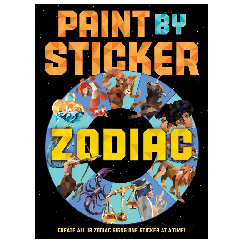 חוברת עבודה PAINT BY STICKER ZODIAC