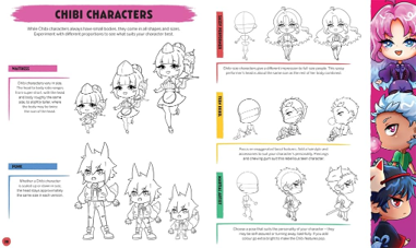 חוברת הדרכה HOW TO DRAW MANGA