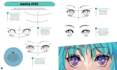 חוברת הדרכה HOW TO DRAW MANGA