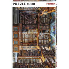 פאזל 1000 ספריה מנזר סנט פלוריאן - MONASTERY ST.FLORIAN 