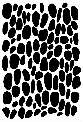 שבלונה ART STENCILS 20/29 Round 078