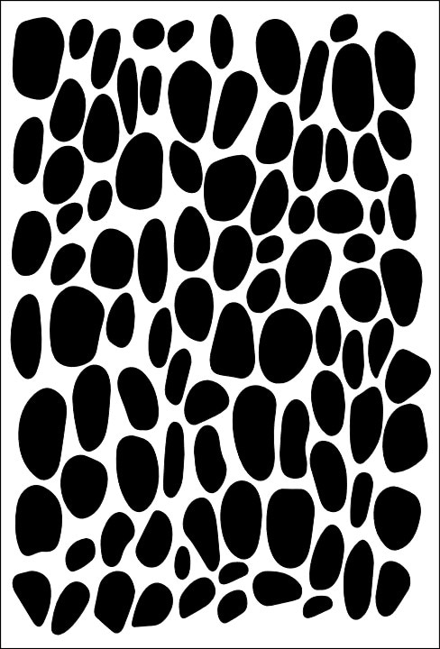 שבלונה ART STENCILS 20/29 Round 078