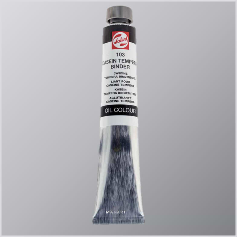 מדיום לצבע שמן מסיס במים - חומר מקשר 60מ"ל  MEDIUM CASIN TEMPERA BINDER  COBRA