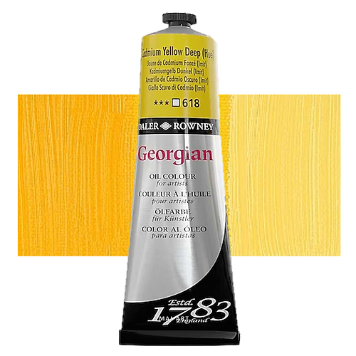 צבע שמן גורגיאן 225מל' Cadmium Yellow Deep Hue 618