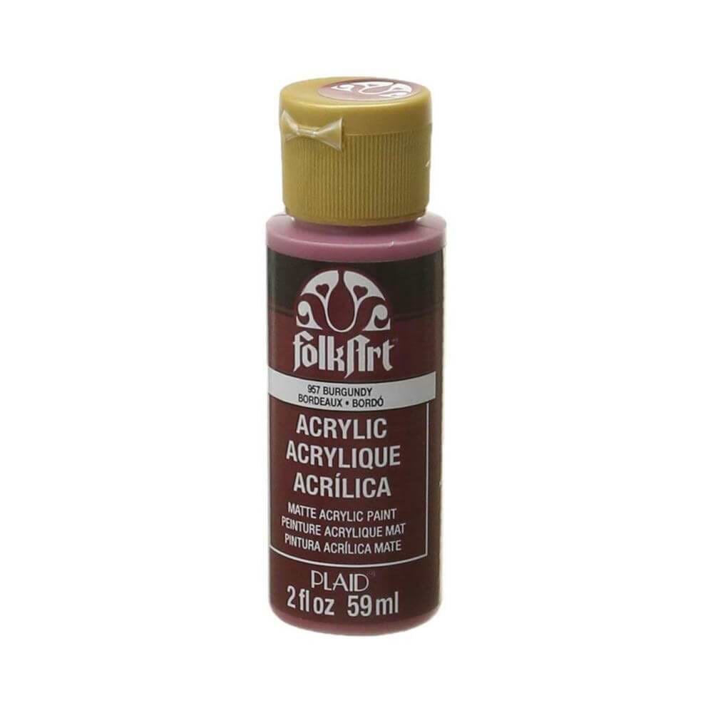 FOLK ART 957 BURGUNDY