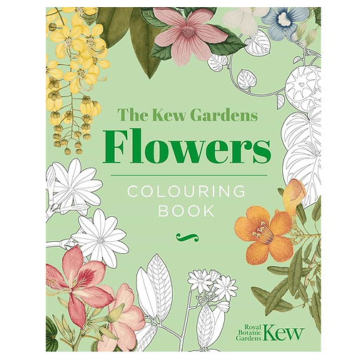 חוברת צביעה THE KEW GARDENS FLOWERS