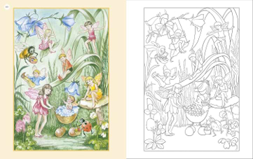 חוברת צביעה THE VINTAGE FAIRIES
