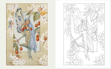 חוברת צביעה THE VINTAGE FAIRIES
