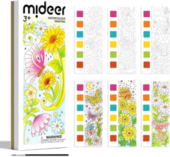 חוברת צביעה מיני FLOWER BUTTERFLY