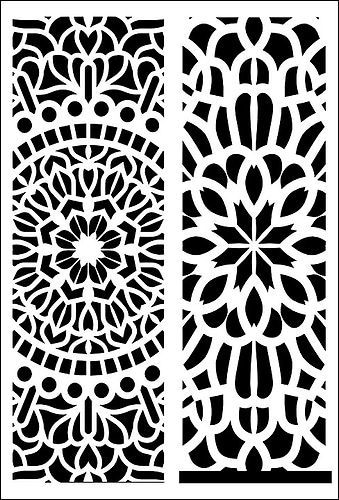 שבלונה ART STENCILS 20/29 MANDALA 082