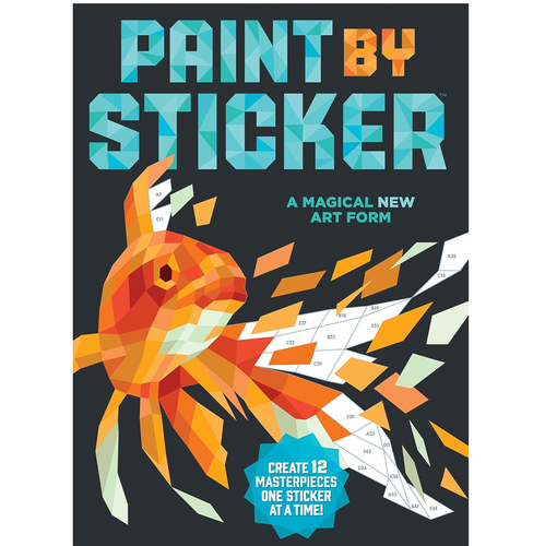 חוברת  דג PAINT BY STICKER
