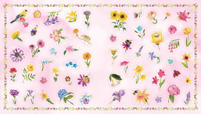 חוברת מדבקות A NATURE LOVER'S STICKER BOOK