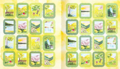 חוברת מדבקות A NATURE LOVER'S STICKER BOOK