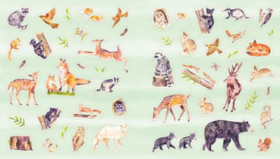 חוברת מדבקות A BIRD LOVER'S STICKER BOOK