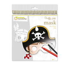 חוברת צביעת מסכות GRAFFY MASK