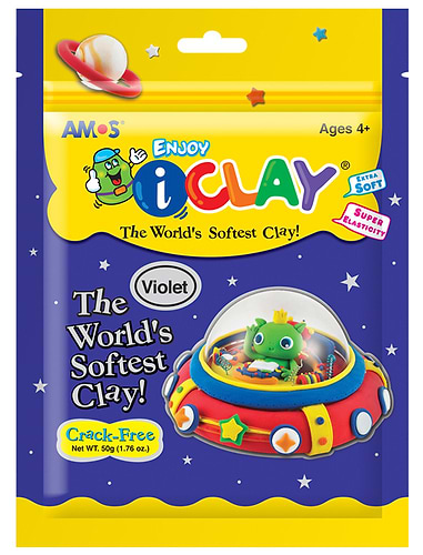 חימר קל I-CLAY סגול