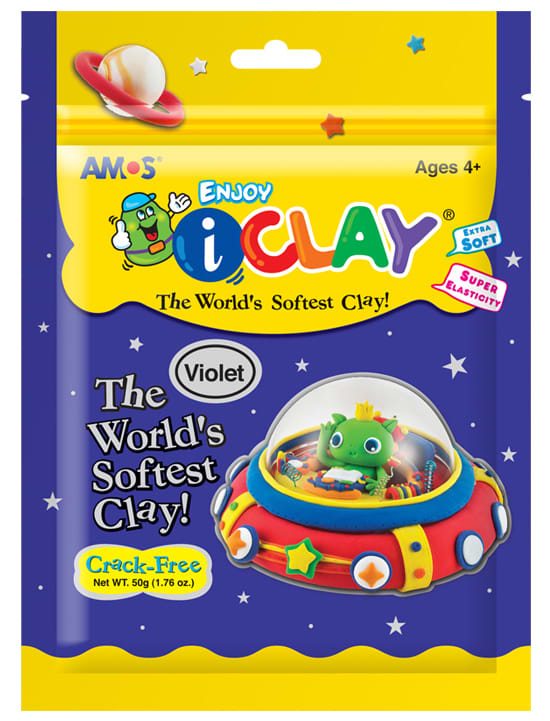 חימר קל I-CLAY סגול