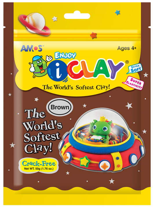 חימר קל I-CLAY חום