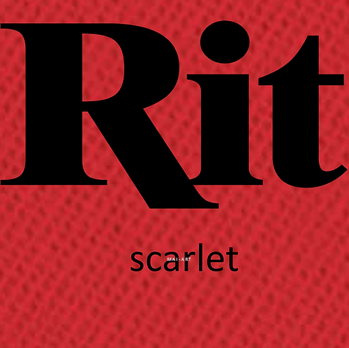 צבע לצביעת בדים Rit  all purpose dye -scarlet 5