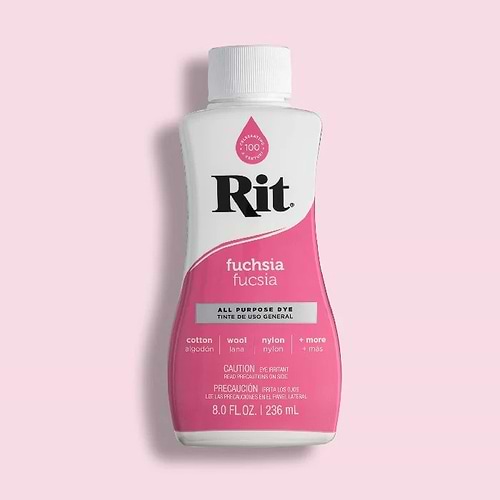 צבע לצביעת בדים Rit  all purpose dye -fuchsia 2