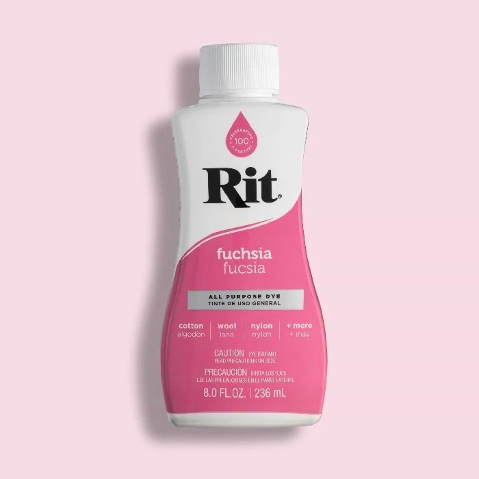 צבע לצביעת בדים Rit  all purpose dye -fuchsia 2