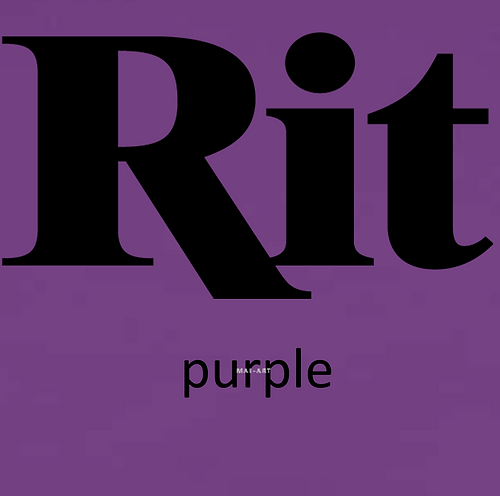 צבע לצביעת בדים Rit  all purpose dye - purple 13