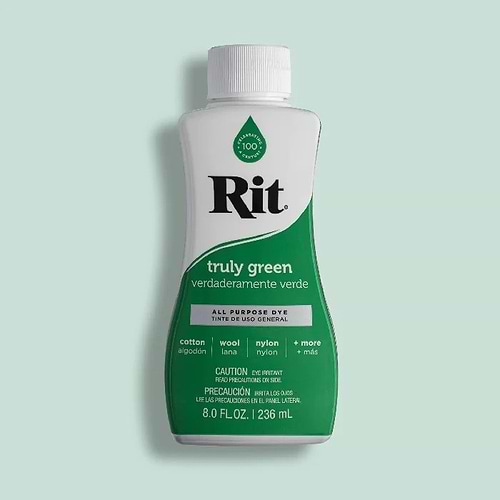 צבע לצביעת בדים Rit  all purpose dye - truly green 55