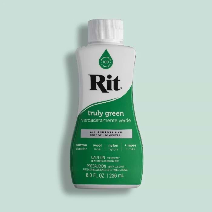 צבע לצביעת בדים Rit  all purpose dye - truly green 55