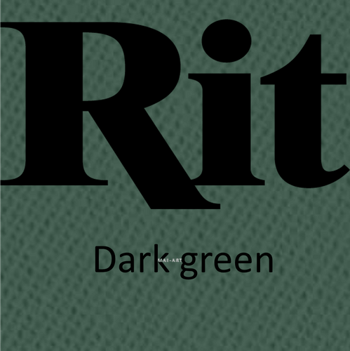 צבע לצביעת בדים Rit  all purpose dye -dark green 35