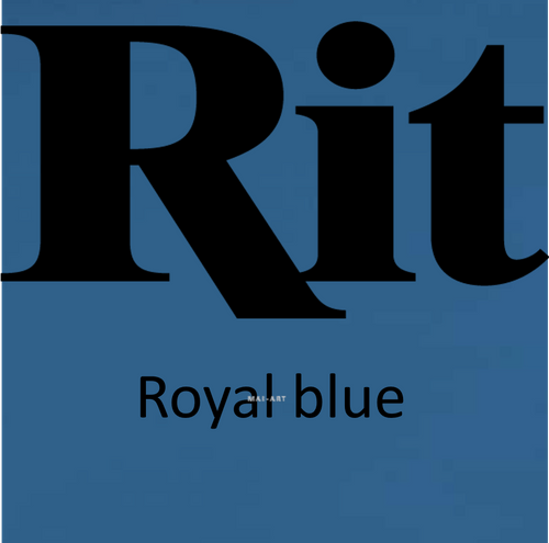 צבע לצביעת בדים Rit  all purpose dye - royal blue 29