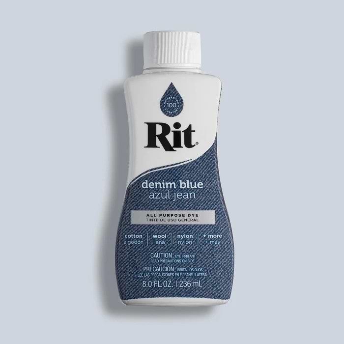 צבע לצביעת בדים Rit  all purpose dye - denim blue 36
