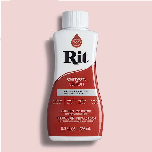 צבע לצביעת בדים Rit  all purpose dye - canyon 69
