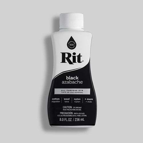 צבע לצביעת בדים Rit  all purpose dye - black 15